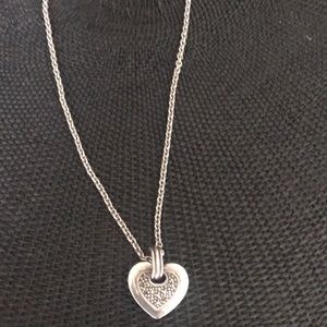 Sterling Silver Heart Necklace